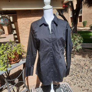 Winter Sale Sparkly New York & Company Button Down Shirt